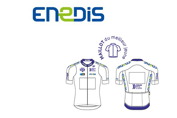 Enedis, maillot du meilleur jeune